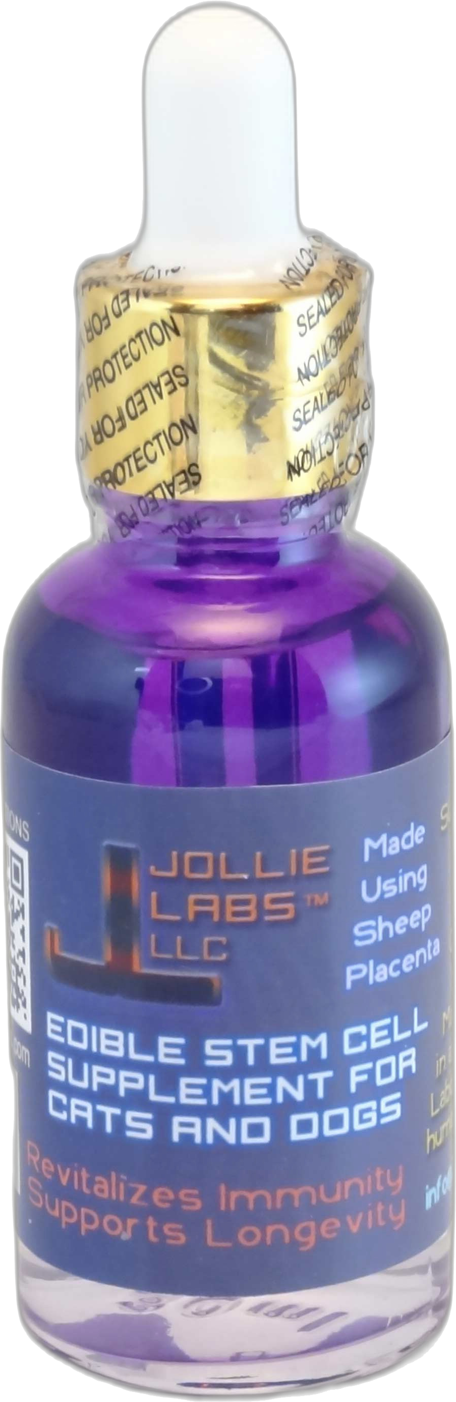 Stem Cells Functional Food Supplement for Cats and Dogs - 1-Ounce Bottle